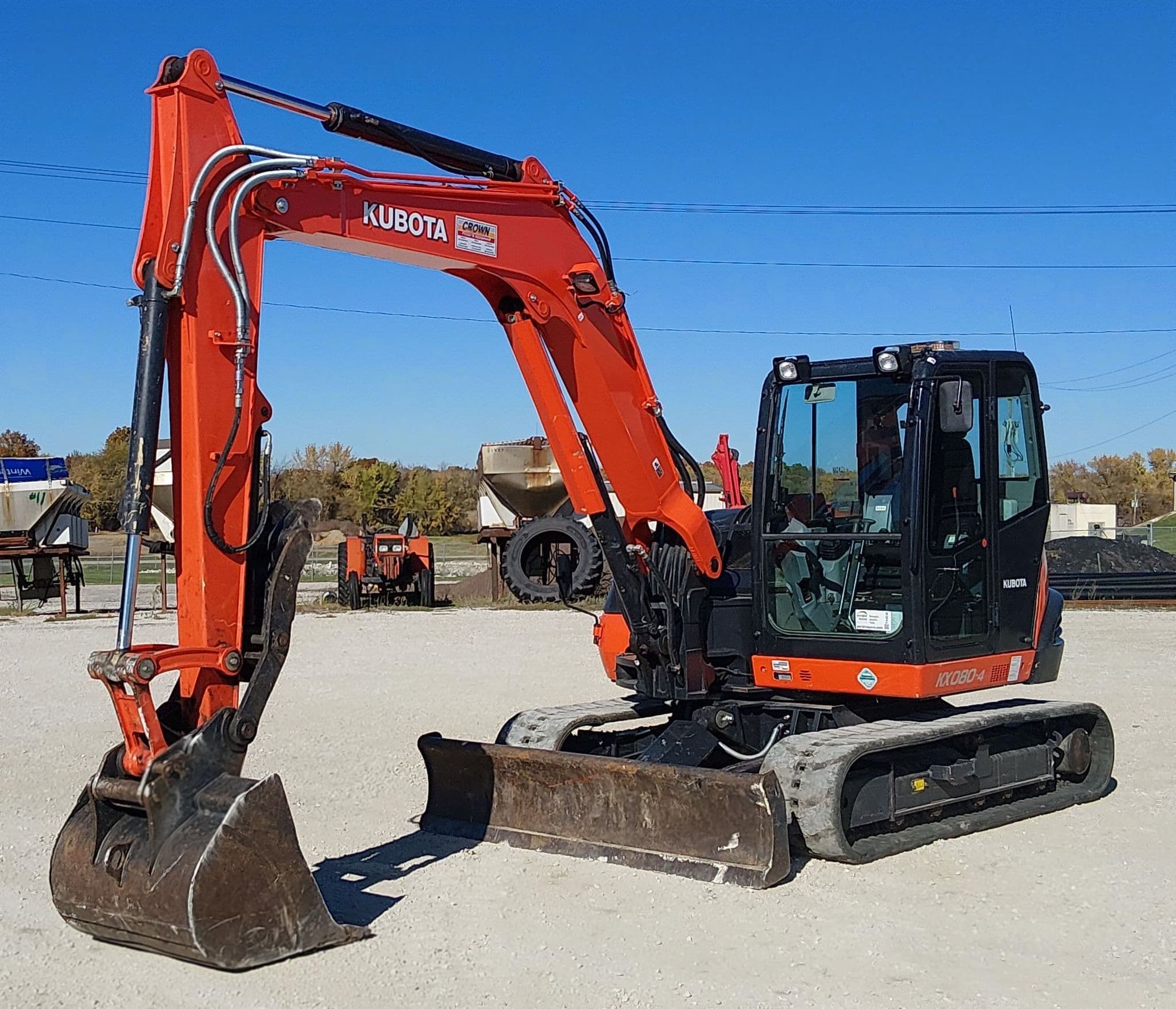 2016 Kubota KX080-4